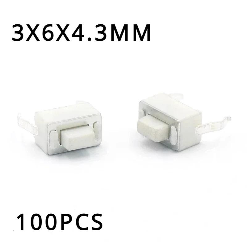 Ʈ ġ, DIP 2  Ŀ, Ǫ , , 3x6x4.3mm, DC12V, 50mA, 3x6x4.3mm, 100 
